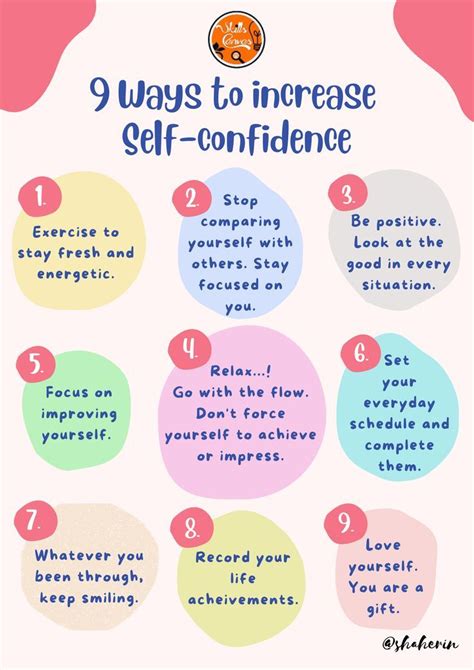 Boosting self-esteem: Practical tips and techniques for building confidence