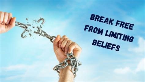 Breaking Free from Restrictive Beliefs: The Key to Achieving Your Aspirations