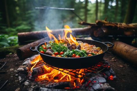 Camping Cuisine: Savory Eats for Cooking amidst Nature's Beauty