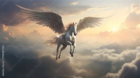 Captivating the Mind: Exploring the Limitless Realm of Fantasy with an Ivory Soaring Equine