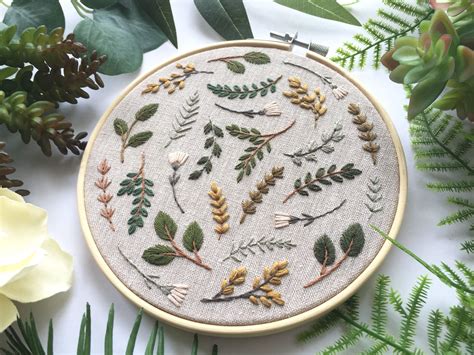 Capturing the Essence of Nature: Botanical Needlework Art