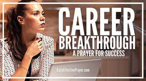 Career Breakthrough and Success