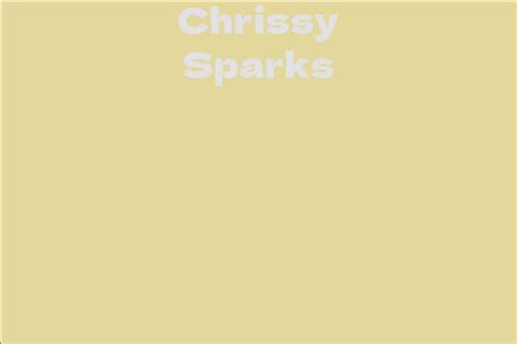 Career and Achievements of Chrissy Sparks