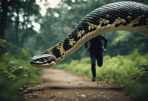 Chased by a Python: An Unsettling Dream