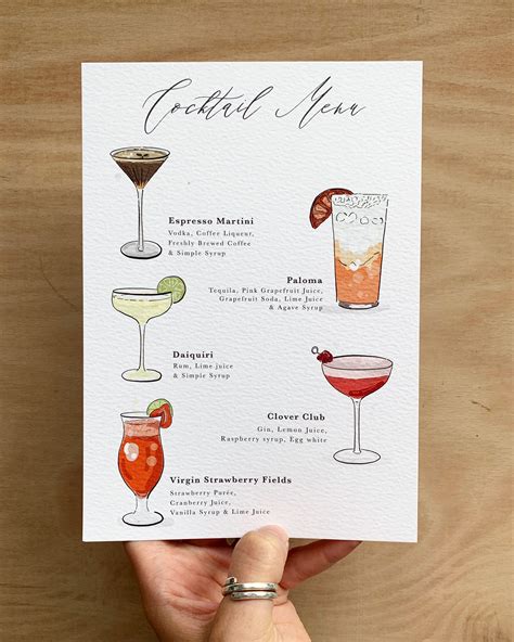 Cheers to Love: Selecting the Perfect Drinks to Complement Your Wedding Menu