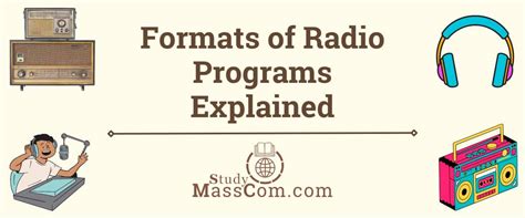 Choosing Your Radio Format and Concept