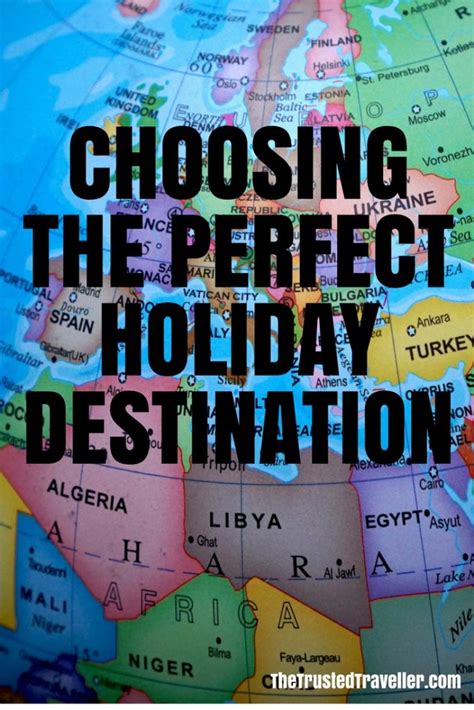 Choosing the Perfect Destination: Where to Start?