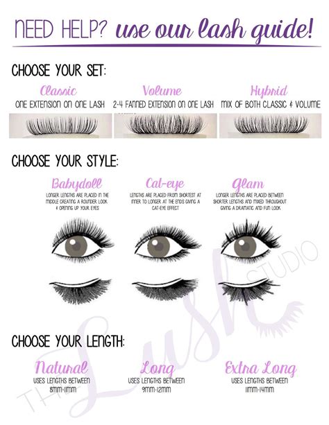 Choosing the Right Length and Style for Your Lashes