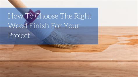 Choosing the Right Wood for Achieving a Flawless Finish