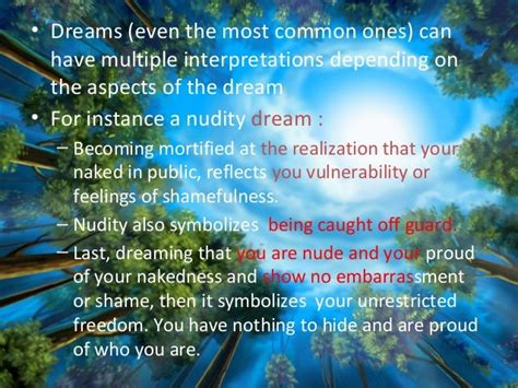 Common Interpretations of Dreams Featuring Multiple Glimmers