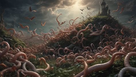 Common Scenarios Involving Earthworms in Dreams