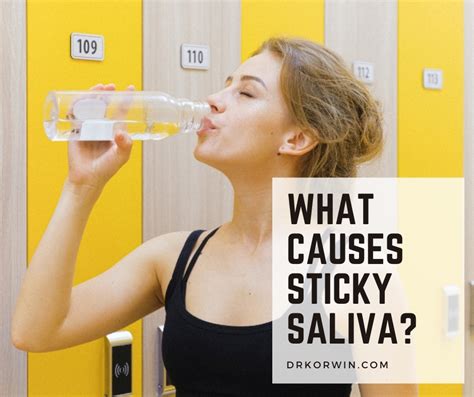 Common Signs of Thick Saliva