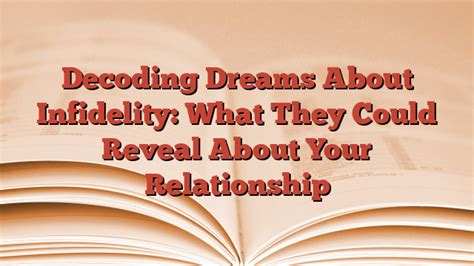 Common Themes in Dreams About Infidelity: What They Could Reveal