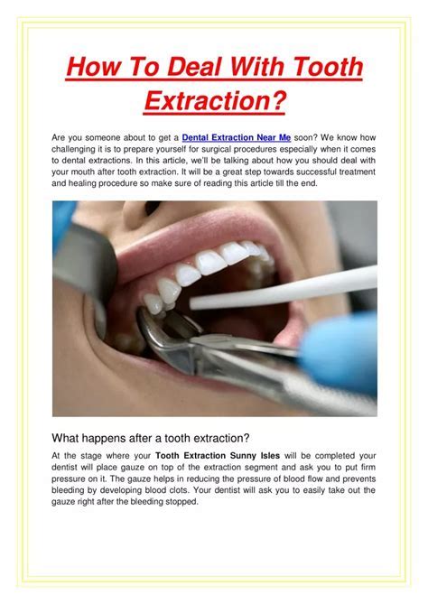 Coping Strategies for Managing Recurrent Dreams of Tooth Extraction