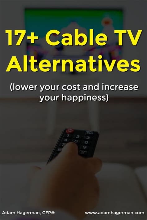 Cost-saving Alternative: Abandon Traditional Cable TV Expense