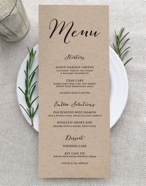 Crafting an Opulent Wedding Menu