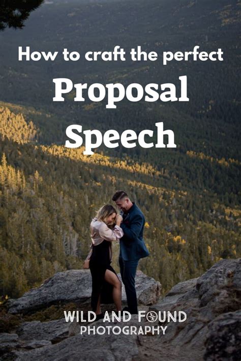 Crafting the Perfect Proposal Speech: Words from the Heart