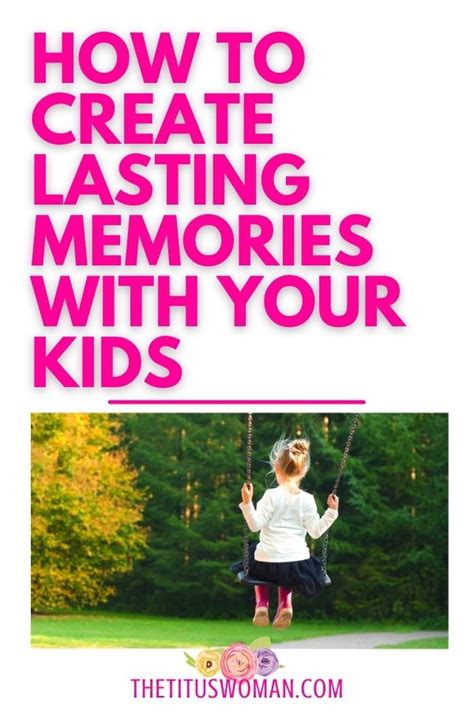 Create Lasting Memories with your Beloved Ones