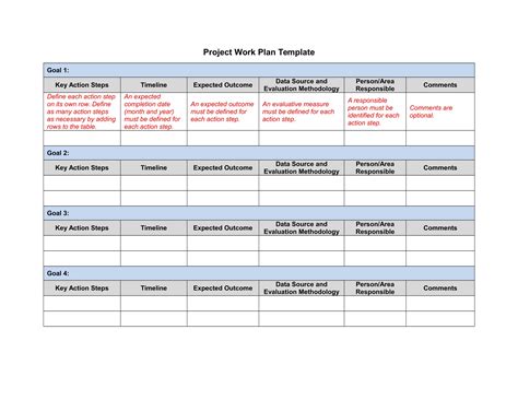 Create a Detailed Action Plan