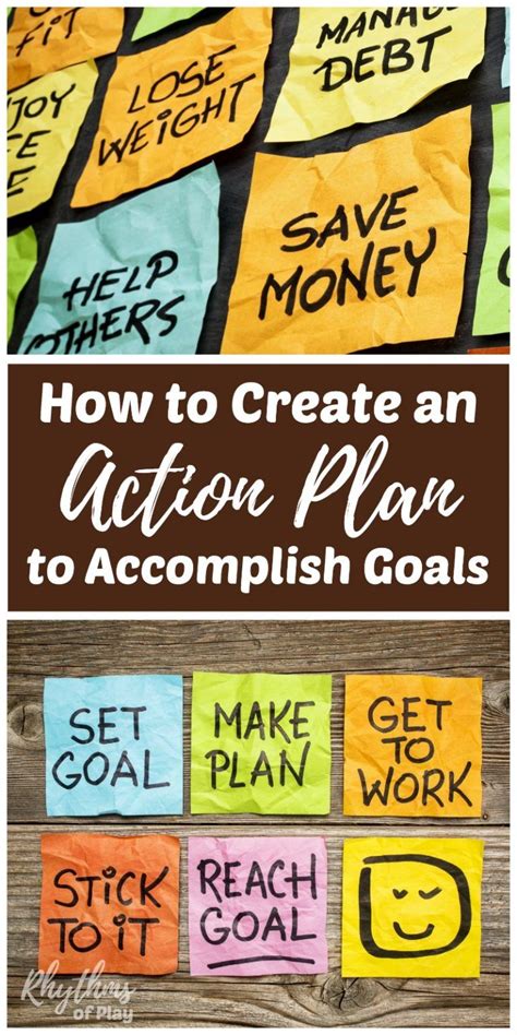 Create a Solid Action Plan and Stick to It