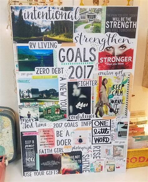 Create a Vision Board to Visualize Your Objectives