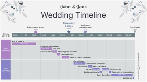 Creating a Wedding Timeline to Meet Your Marriage License Deadline