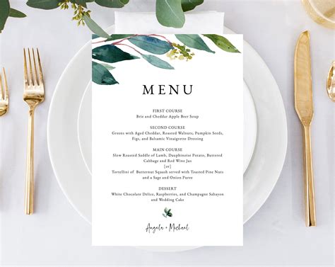 Creating an Unforgettable Wedding Menu