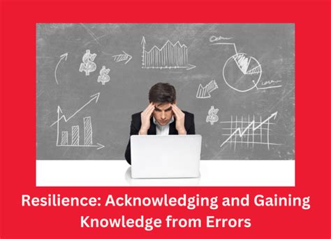 Cultivating Resilience through Gaining Wisdom from Errors