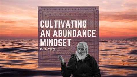 Cultivating a mindset of abundance for increased luck