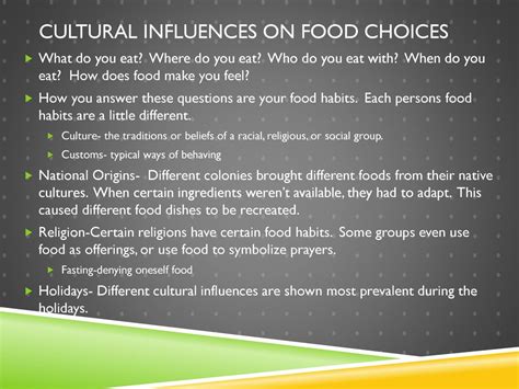 Cultural Influences: How Your Food Dreams Relate to Your Background and Upbringing