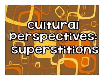 Cultural Perspectives on Surveillance: Superstitions and Folklore