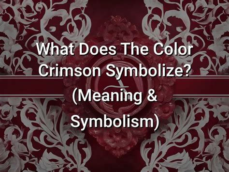 Cultural Symbolism: The Color Crimson and the Significance of Brick in Various Traditions