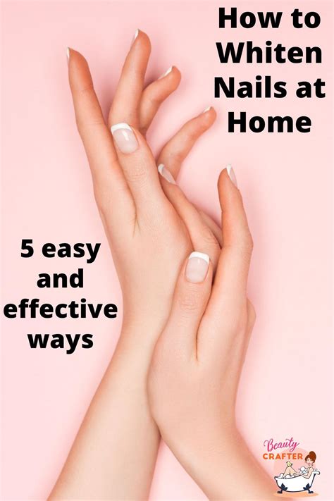 DIY Remedies to Enhance and Whiten Discolored Nails