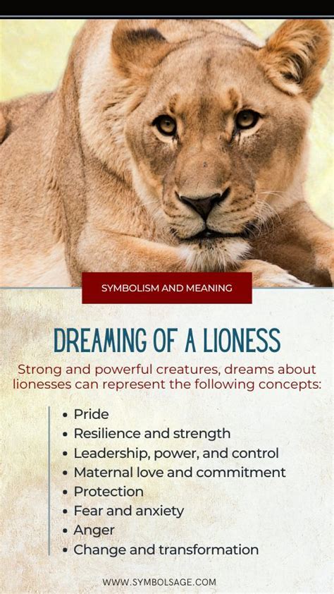 Deciphering the Meaning and Significance of Lioness-Engaging Visions