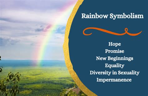 Deciphering the Symbolic Meaning of the Elusive Rainbow's Terminus