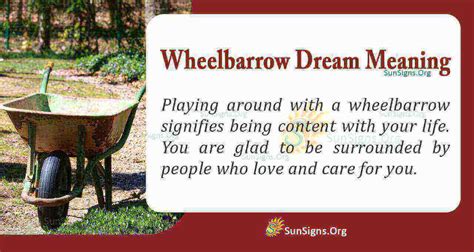 Deciphering the Symbolic Significance of Wheelbarrows in Dream Interpretation