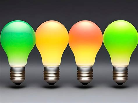 Deciphering the Various Hues of an Illuminating Light Bulb in Your Vision