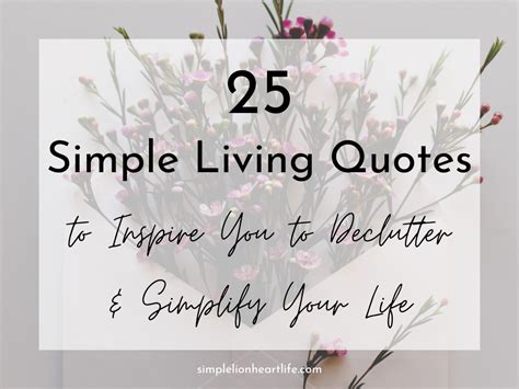 Decluttering: Simplify Your Life