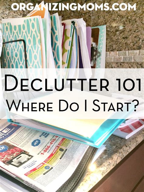 Decluttering: The First Step towards an Efficiently Arranged Storage Space