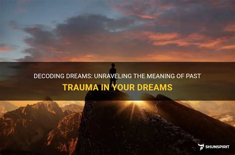 Decoding Symbolism: Uncovering Subconscious Trauma through Dream Interpretation