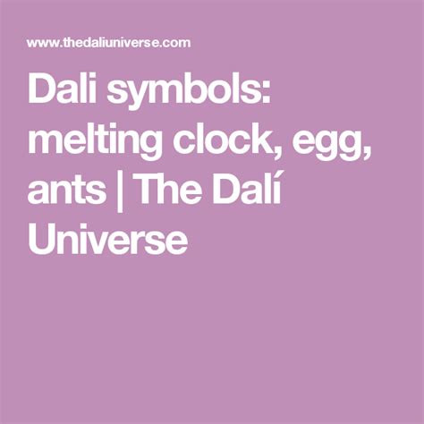 Decoding Symbols in the Melt Universe