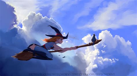 Decoding the Enigmatic Significance of Soaring through the Skies on a Magical Broom