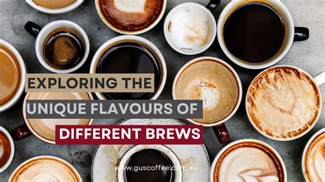 Decoding the Language of Coffee: Exploring the Diverse Range of Brews