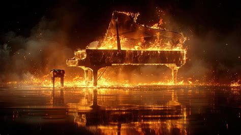 Decoding the Significance of a Fiery Grand Piano