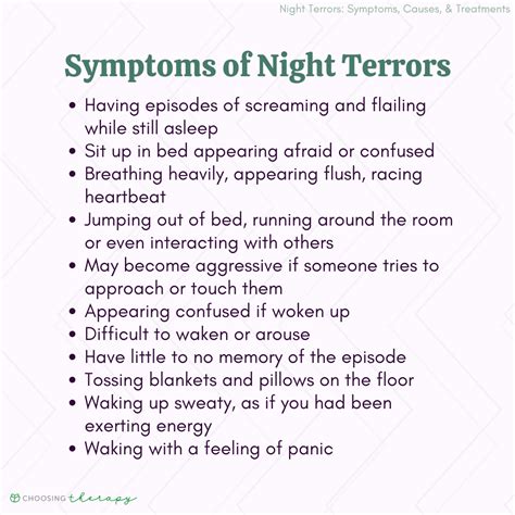 Decoding the Symbolic Language of Night Terrors