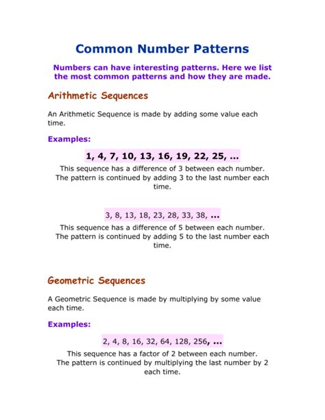 Decoding the Symbolism: Unraveling Common Number Patterns and Their Interpretations