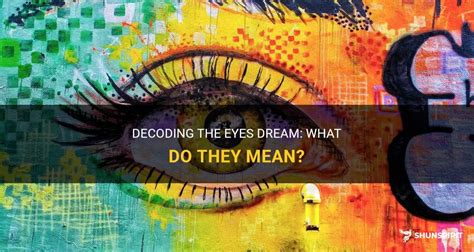 Decoding the Symbolism Behind an Inflamed Vision in One's Dreams