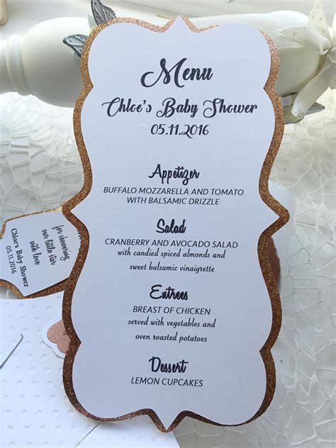 Designing the Ultimate Baby Shower Menu