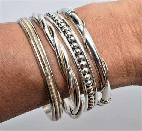 Different Styles of Sterling Silver Bangles for Every Occasion