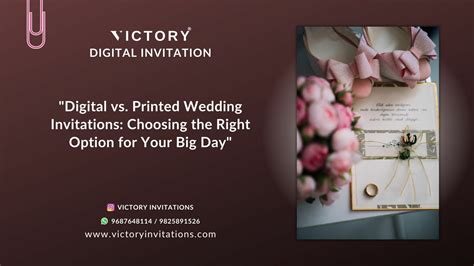 Digital vs. Print: Choosing the Best Medium for Your Invitations